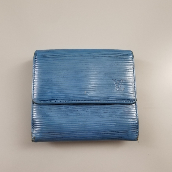 LOUIS VUITTON Portefeuille Long Men's Porte Bilfold Epi leather Wallet/France - Picture 1 of 16